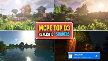 TOP 03 Best Shaders For RenderDragon(1.19+) Update || RenderDrogon Shaders MINECRAFT PE || mcpe ||