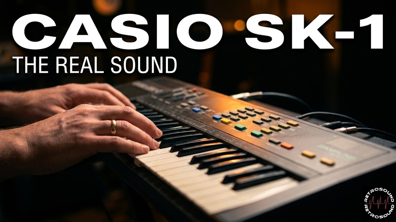 CASIO SK-1 - crappy sound demo - YouTube
