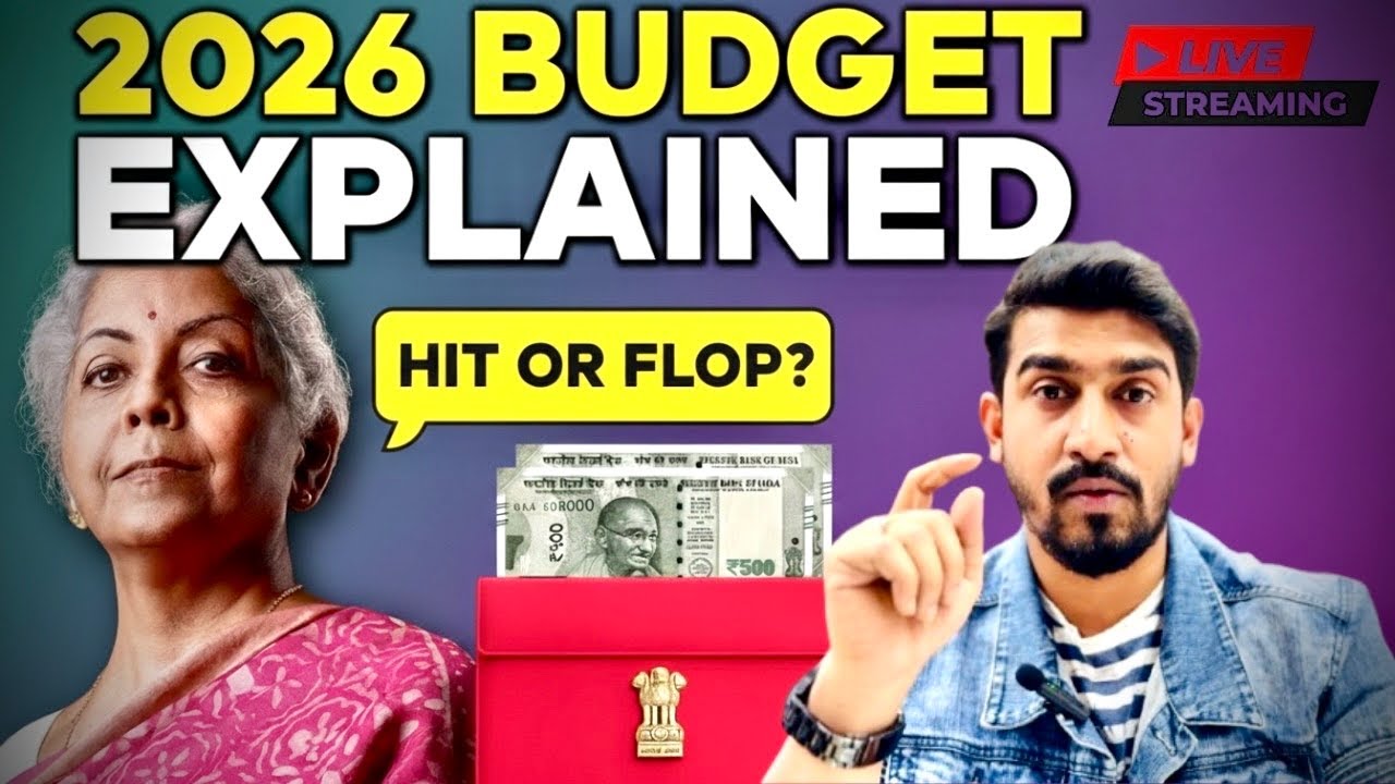 Budget 2026 Explained in Simple Language for Beginners | Top Takeaways for Middle Class 
