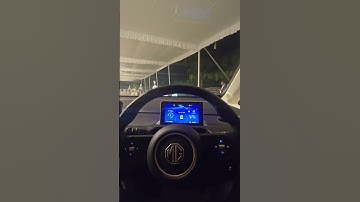 Quick update on instrument cluster of MG Windsor#eV #mgwindsor #windsor  #shorts