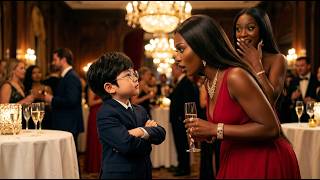 "Did You Just Say My Dad Isn't Handsome?" Korean Billionaire CEO's Son Questioned The Black Lady...