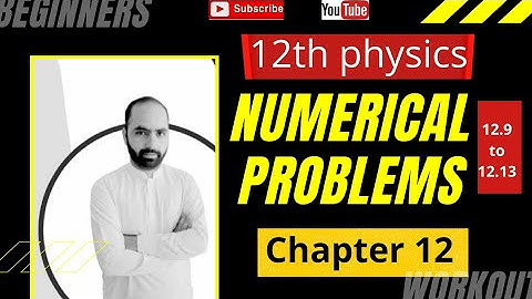 Numerical problems |12.9 to 12.13| |Class 12| |physics| |Chapter 12| Electrostatics.