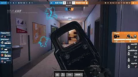 My first 1v5 clutch (Rainbow 6 Siege New Commer mode)