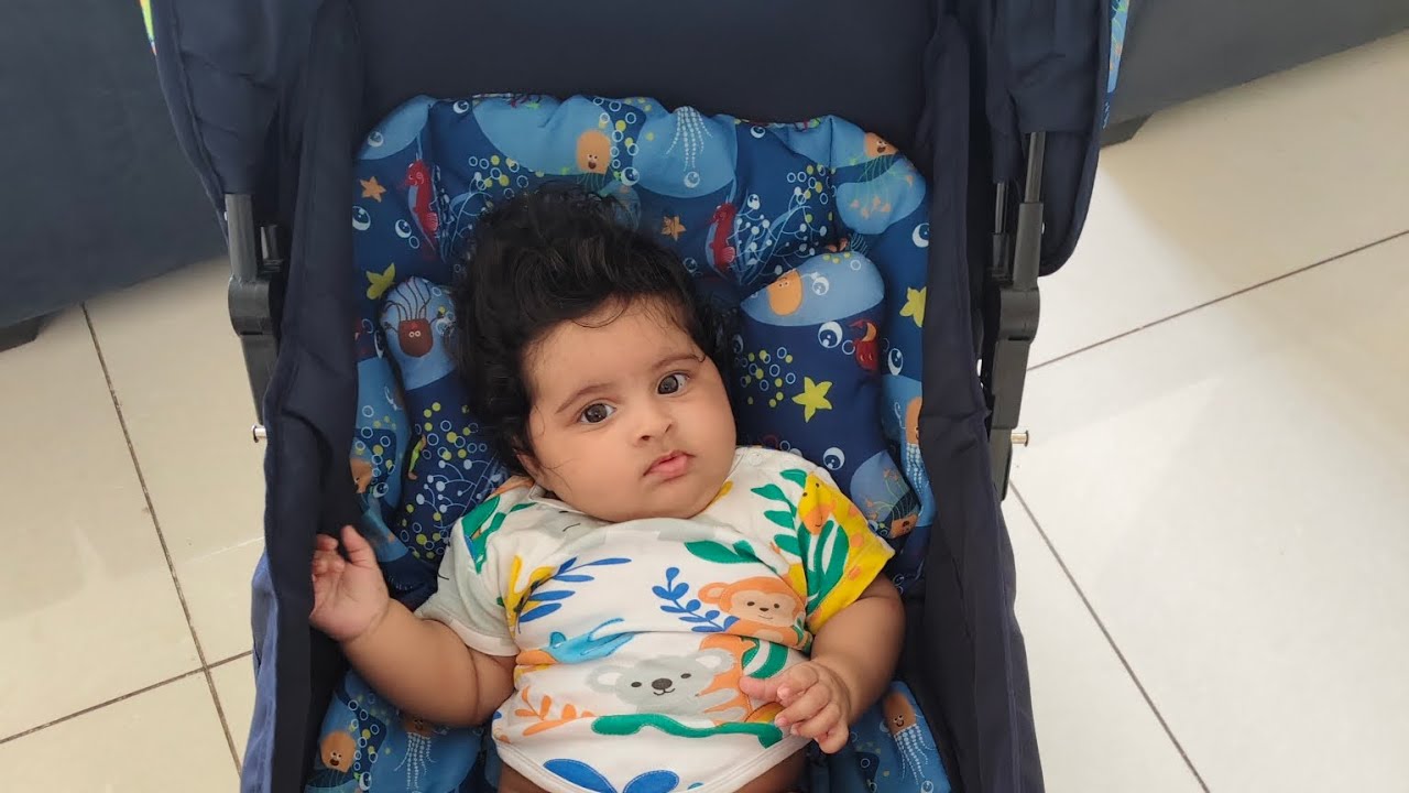 Babyhug Comfy Ride Stroller First cry 