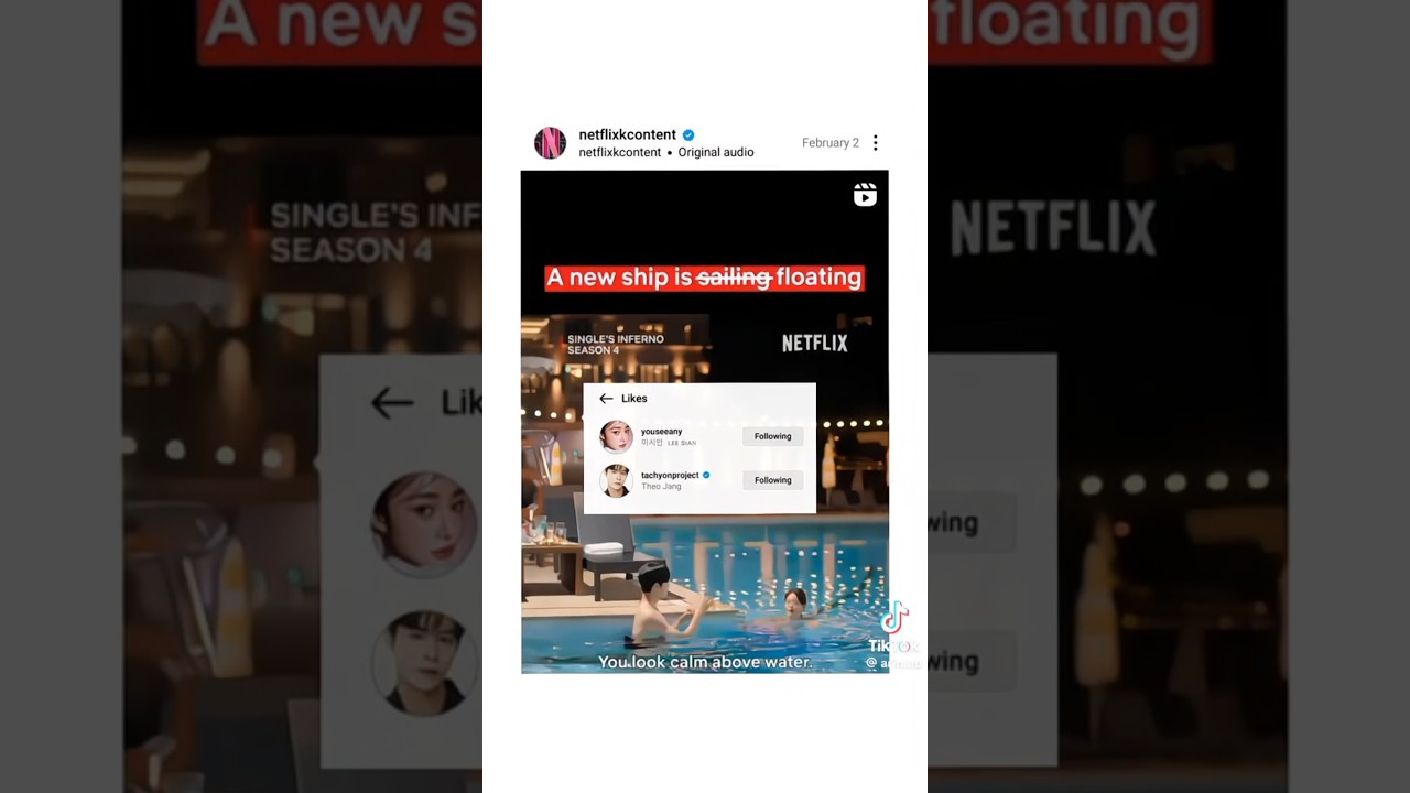 They like Dongho-Arin content about them being the hyunker and the sailing ship. 