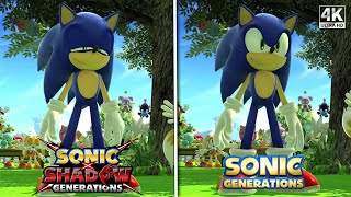 Sonic X Shadow Generations Comparison - All Cutscene Dialogue Changes (2011 vs 2024)
