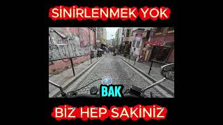 BİZ MOTORCULAR HER ZAMAN SAKİNİZ #asfaltkafa #keşfet #motovlog #trafikkuralları