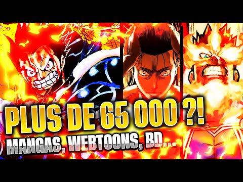 PLUS DE 65 000 MANGAS, WEBTOONS, BD... EN LIGNE ?!