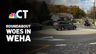 West Hartford roundabout gets another change after drivers went over the center