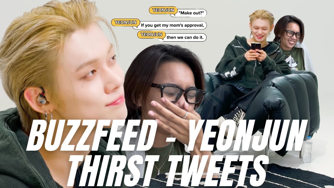 BuzzFedd YEONJUN Reads Thirst Tweets | Reaction