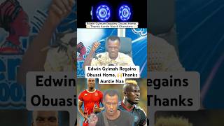 Edwin Gyimah Regains Obuasi Home, 🙌Thanks Auntie Naa  #ghananews