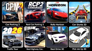 Car Parking 2,Real Car Parking 2,Rally Horizon,Car Stunts 3D,Traffic Tour,Real Highway Car Driving  screenshot 3
