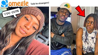Omegle Rizz but In front of My MOM!!!