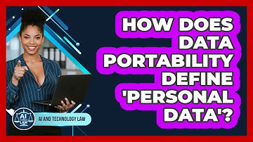 How Does Data Portability Define 
