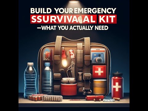 ????Build Your Emergency Survival Kit – What You Actually Need