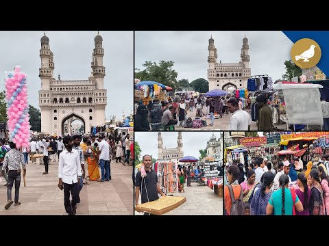Hyderabad: Hawkers at Charminar causing inconvenience to tourists - SIASAT