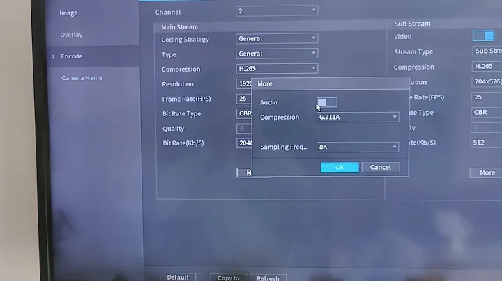 How to Enable Dahua NVR CCTV Audio | Enable Dahua DVR/NVR Audio