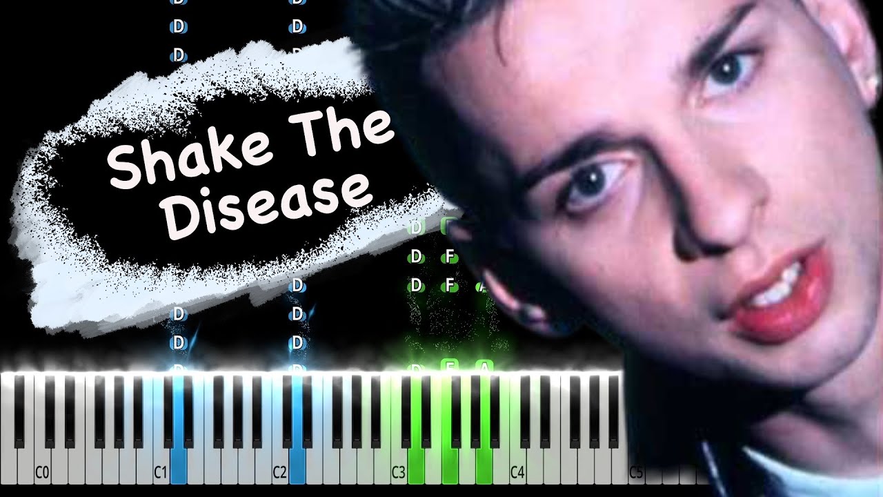 Depeche Mode - Shake the Disease Piano Tutorial