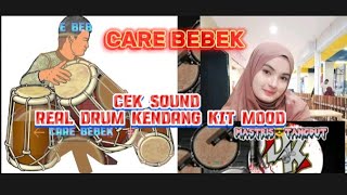 CARE BEBEK || Cek sound instrument real drum kendang kit MOOD ‎@MASTRIS TangDutt 
