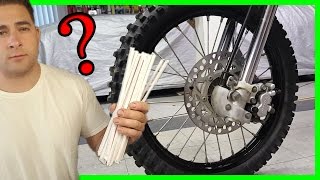 Make Dirt Bike Wheels Any Color With These