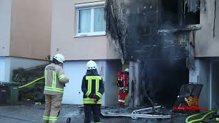 Feuer Dreis-Tiefenbach Netphen Garagenbrand Greift Auf Mehrfamilienhaus Über 600.000 Schaden