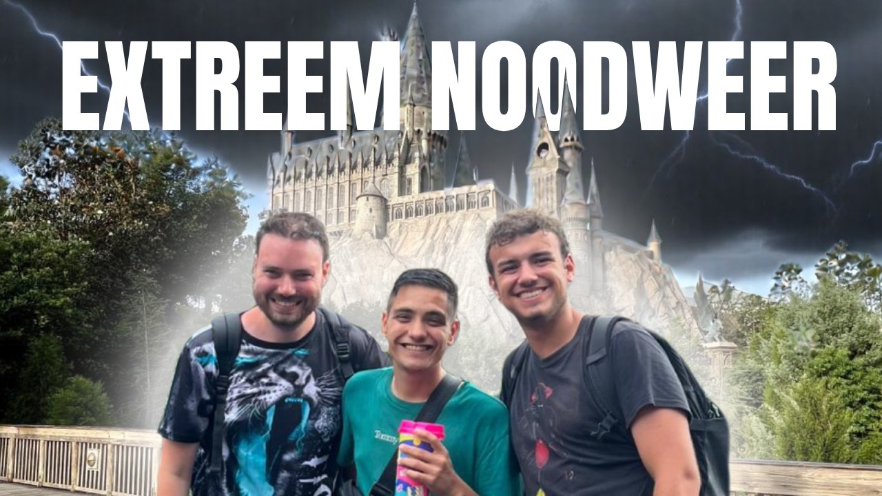 🇺🇲American Dream🇺🇲 #8 Extreem NOODWEER In Disney World & Universal Studio's