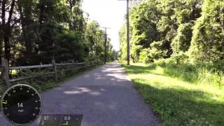 5/31/14 Baltimore & Annapolis Trail part 2 @ 2X speed