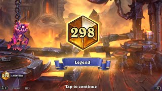 Legend Deck | Ranked Top 300 | Egg Herald Warlock without Cho’gall | Signature Deathwing