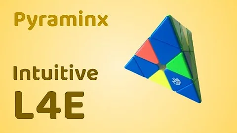 Pyraminx Intuitive L4E (Intermediate Method) Tutorial