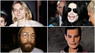 Freddie Mercury VS Kurt Cobain VS Michael Jackson VS John Lennon 2020 Transformation