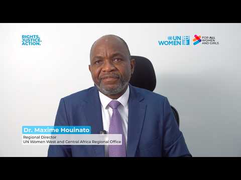 Rights. Justice. Action. | Message from Dr Maxime Houinato, UN Women WCARO – IWD2026