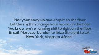 On The Floor - Jennifer Lopez - Pitball - Lyrics screenshot 2