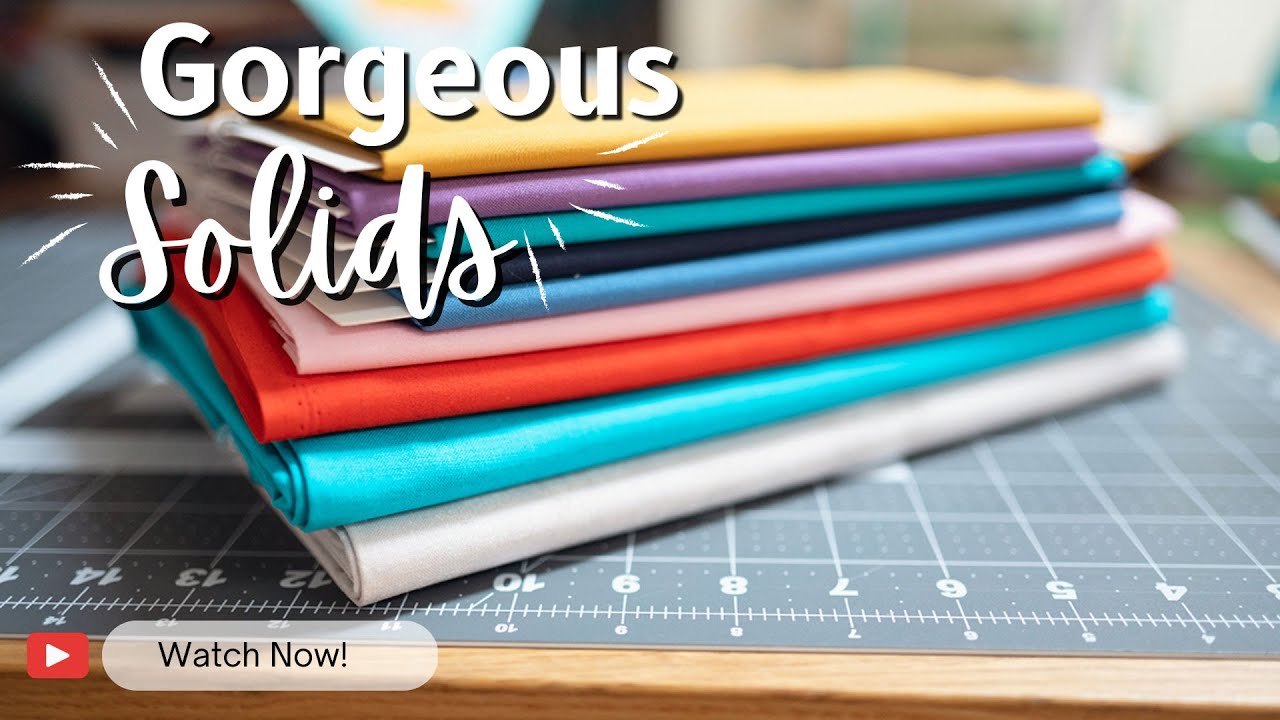 FABRIC SHOPPING FOR SOLIDS | I thought I had lost this video!