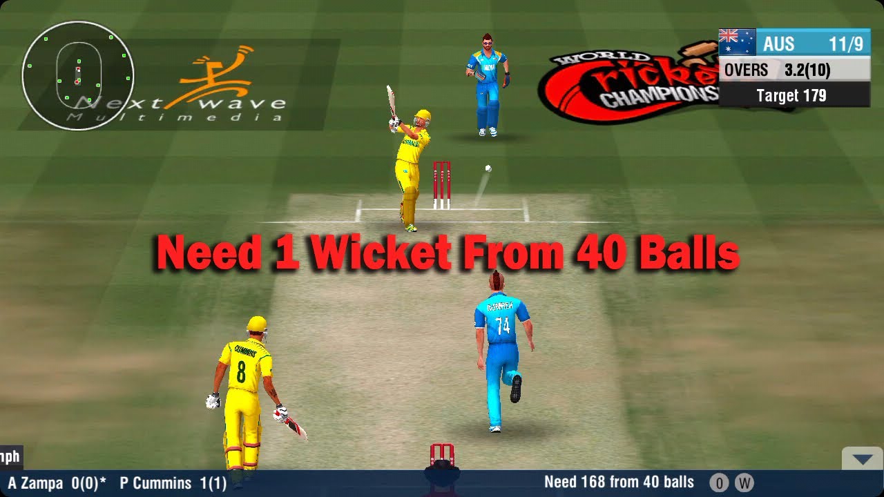 wcc2 world cup Gameplay India VS Austraila