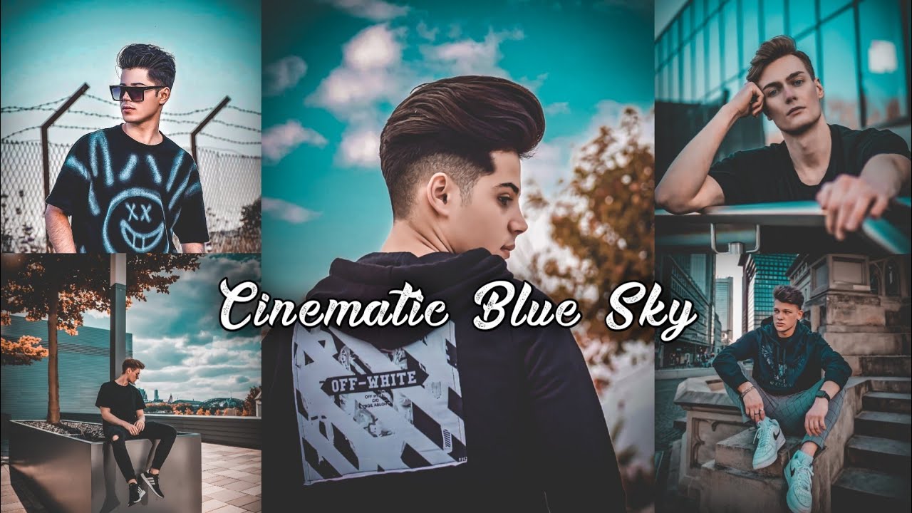 CINEMATIC BLUE SKY LIGHTROOM MOBILE PRESETS | PRESETS DNG CINEMATIC BLUE SKY