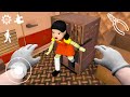 DON&#39;T LOOK at Squid Game Doll in Ice Scream 3