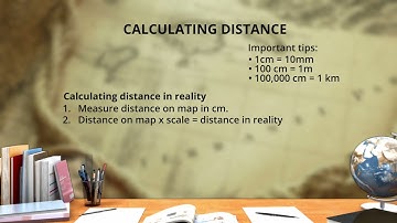 Geography grade 9. Calculation distance and Converting  scale