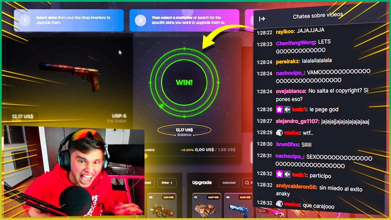 EL VIDEO MAS EPICO EN KEY-DROP EN DIRECTO! 2023