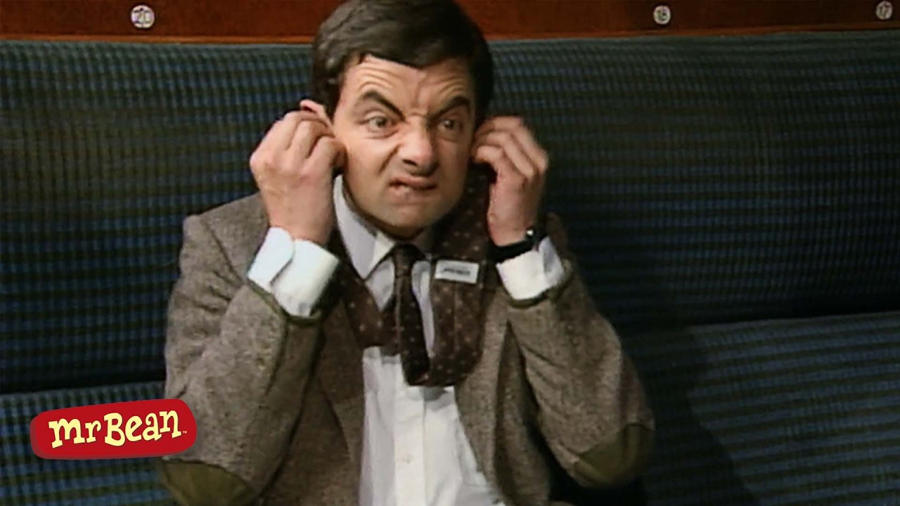 Mr Bean's Noisy Train Journey 🚂 | Mr Bean Live Action | Funny Clips | Mr Bean