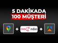 Google Haritalar’dan Otomatik Müşteri Toplama: n8n ile Lead Generation Otomasyonu
