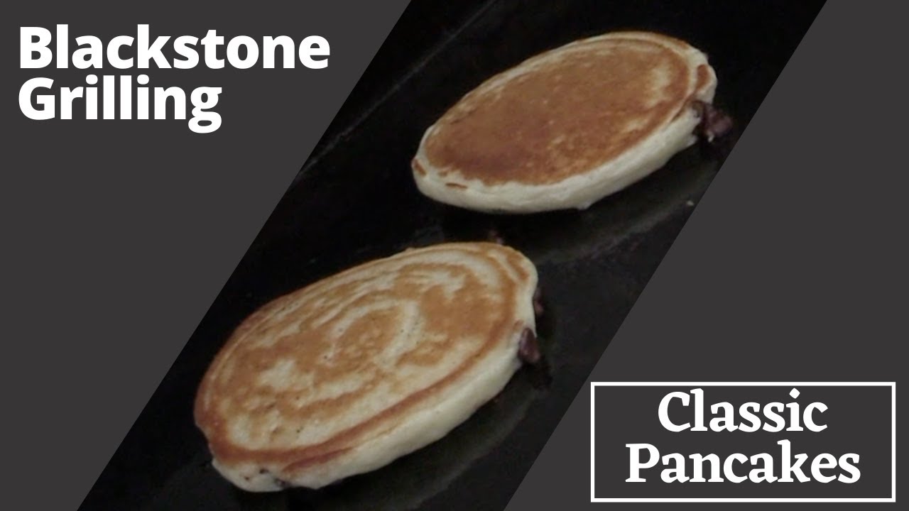 Blackstone Pancakes (flat top grill pancakes)