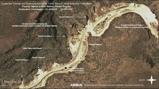Suspected Tunnels And Underground Facility Near Shiraz Industrial Town In Iran