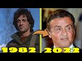 Elenco de Rambo Fist Blood Antes e Depois - Rambo 1