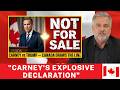 Mark Carney CONFRONTS Trump Policies in EXPLOSIVE Canada-First Address