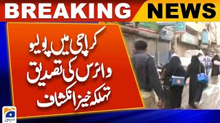 Polio virus  detected in environmental samples taken from Karachi South and Mirpur Khas