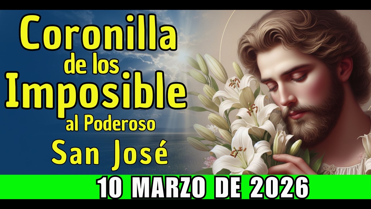 Coronilla de los Imposibles por la Unión Familiar: San José restaura lo que parece perdido