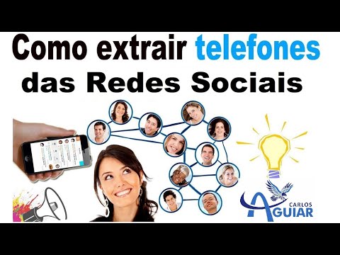 Assista: Extrator de Contatos Telefones Redes Sociais Facebook, Instagram, Linkedin, Twitter e Telegram!