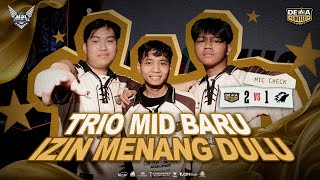 NEW MID TRIO BRINGS VICTORY FOR DEWA!👊 | Mic Check DEWA vs ONIC