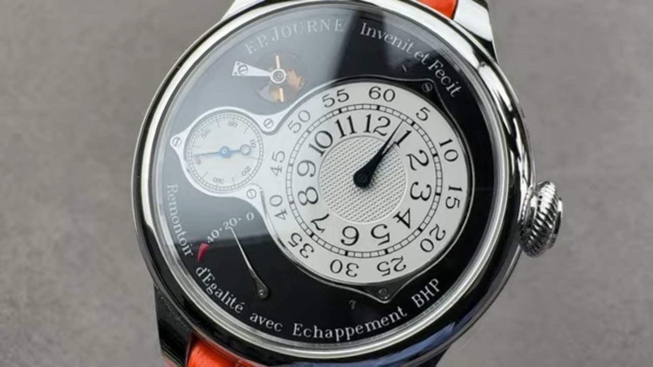 F.P. Journe Chronometre Optimum Black Label - Platinum Luxury Watch Review | CO BL PT 42 A BK