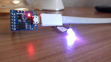ARDUINO ATTINY85  LED RGB
